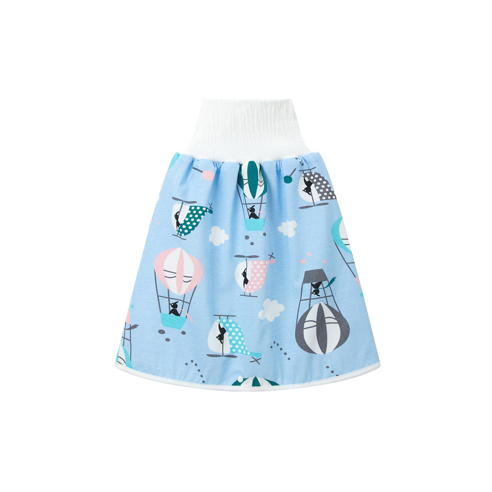 Falda de pañales para niños de 0 a 8 años, cómoda falda de pañales para niños y niñas, faldas de pañales impermeables de dibujos animados, paño de entrenamiento, pañal 3 en 1: C / 0 to 4 Years