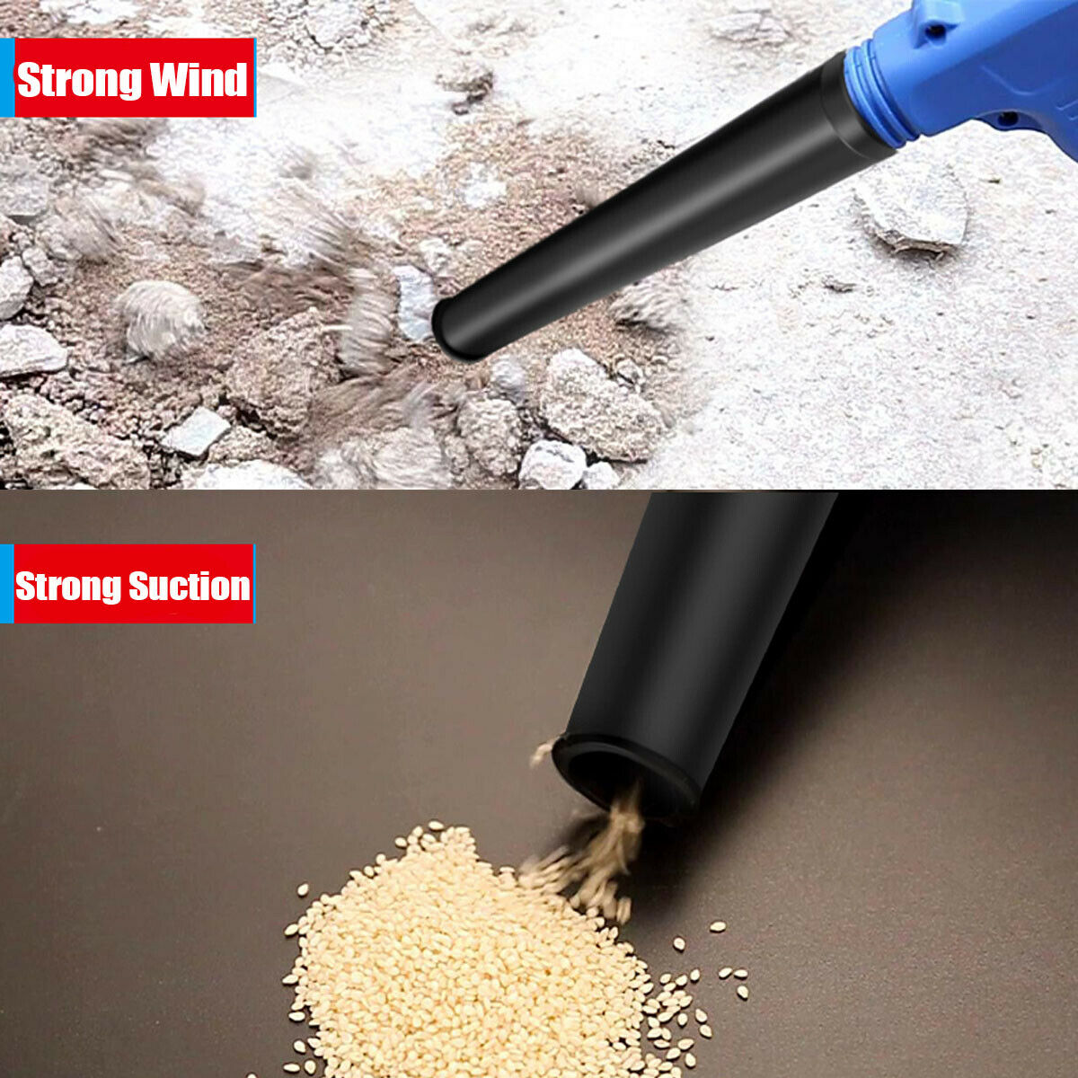 Electric Air Blower Leaf Computer Dust Collector Vacuum Cleaner Handheld Power Tool Cordless Blower For Makita 18V Battery