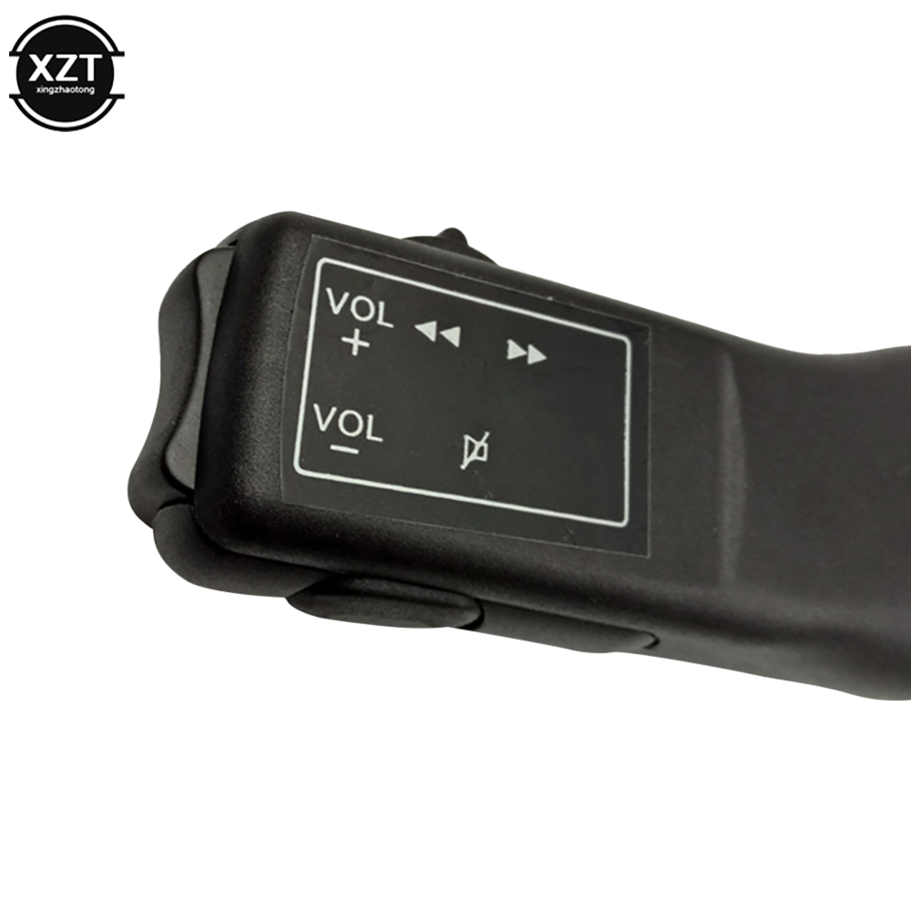 Botón de Control remoto Universal para volante de coche, controlador multifuncional para Radio de coche, navegación GPS y DVD
