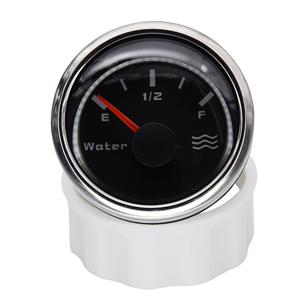 Jauge de niveau d'eau de bateau de voiture de 52mm NMEA 2000 indicateur de niveau de réservoir d'eau mètre pour le bateau automatique 9 ~ 32V avec l'instrument pointu de mètre