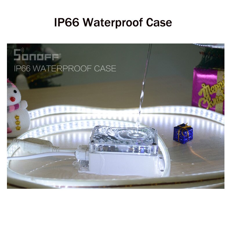 IP66 Waterproof Junction Box Waterproof Case Water-resistant Shell For Sonoff Basic/RF/Dual/Pow Smart Home Automation Modules