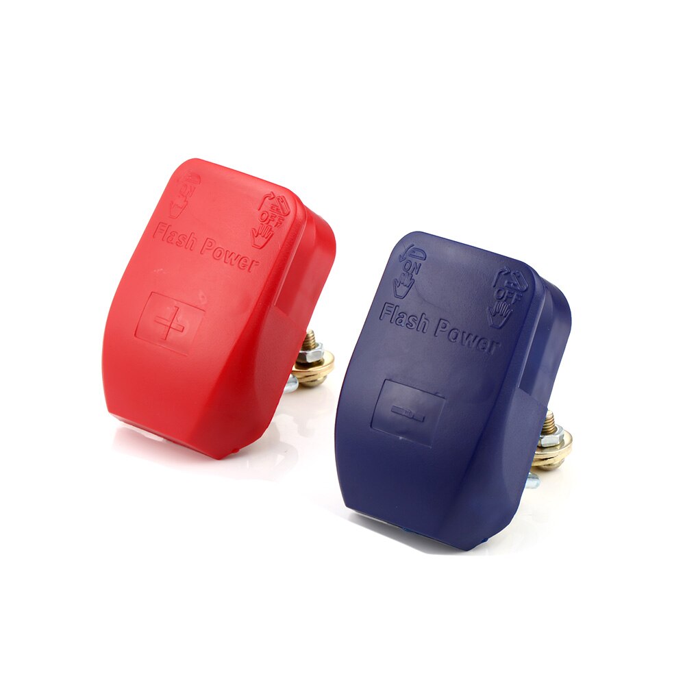 2PCS Auto Car 12V battery Terminal Connector Switch Quick Release Connectors Battery Quick Disconnect Terminals Geartronics
