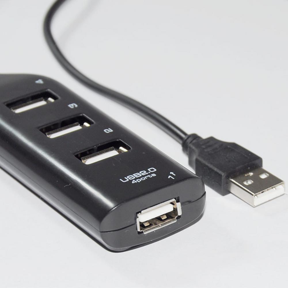 Mini koncentrator USB Multi 4 Port wysokiej prędkości USB2.0 rozdzielacz przenośny Adapter OTG do Macbook komputer Laptop akcesoria do tabletów