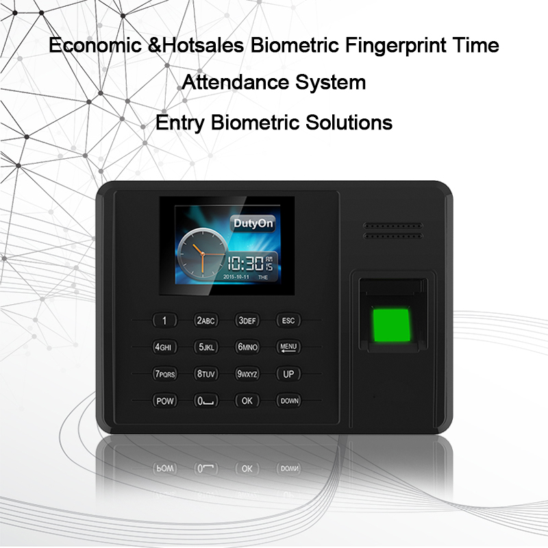 Eseye Attendance System Fingerprint TCPIP USB Password Office Time Clock Employee Recorder Device Biometric Time Attendance