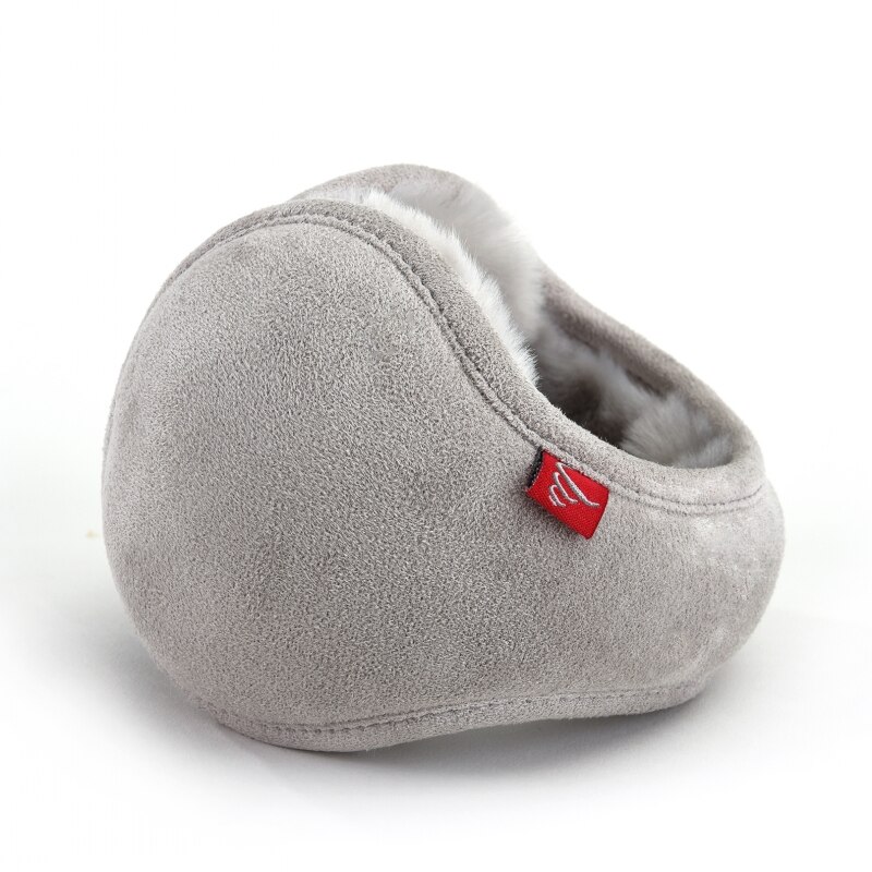 Mocka öronskydd unisex lammull varmare öronskydd varma öronkåpor täcka öronvärmare öronkåpor öronklapp varmare flickor vinter öron