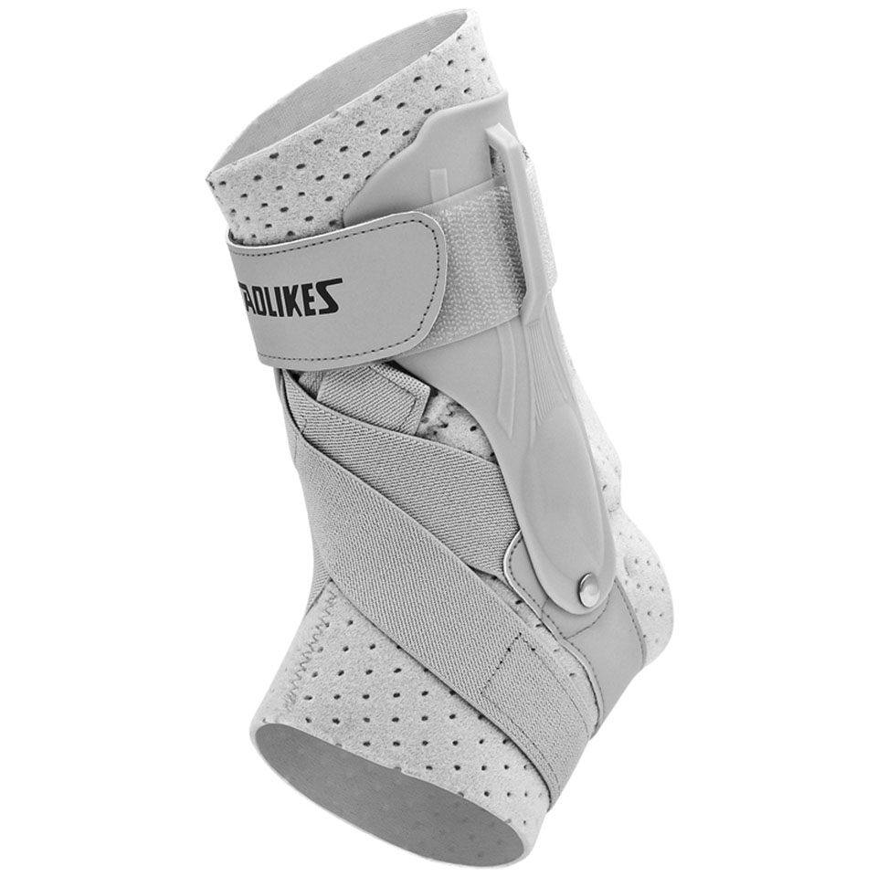 AOLIKES 1PCS Ankle Brace for Sprained Ankle, Ankle Support Brace with Side Stabilizers for Men & Women, Ankle Splint Stabilizer: S / Beige
