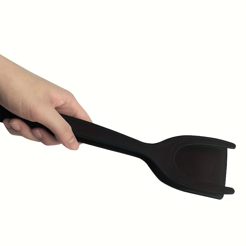 Egg Flipper-spatel, 2-in-1 grip- en flip-spateltang, gebakken eierspatel, spateltang, eierflipper