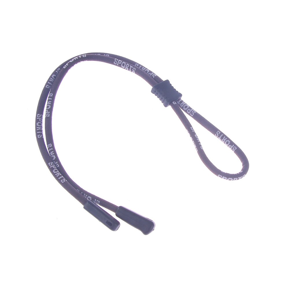 Sport justerbara solglasögon halssnöre rem glasögon glasögon string lanyard: Brun
