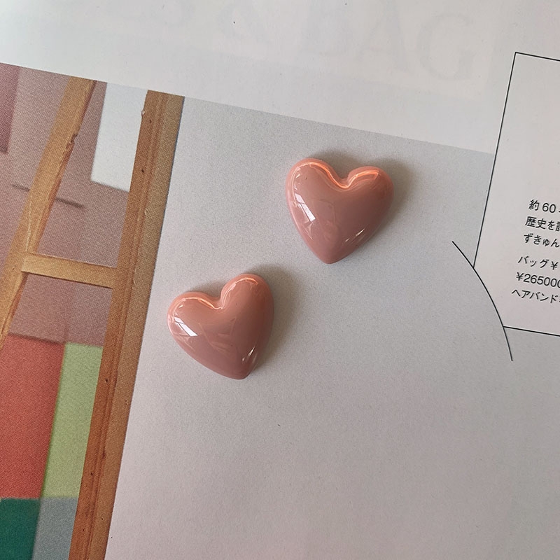 10PCS Love Heart Cute Mini Magnets 18mm Small Refrigerator Magnet Photo Wall Souvenir Magnetic Stickers For Fridge