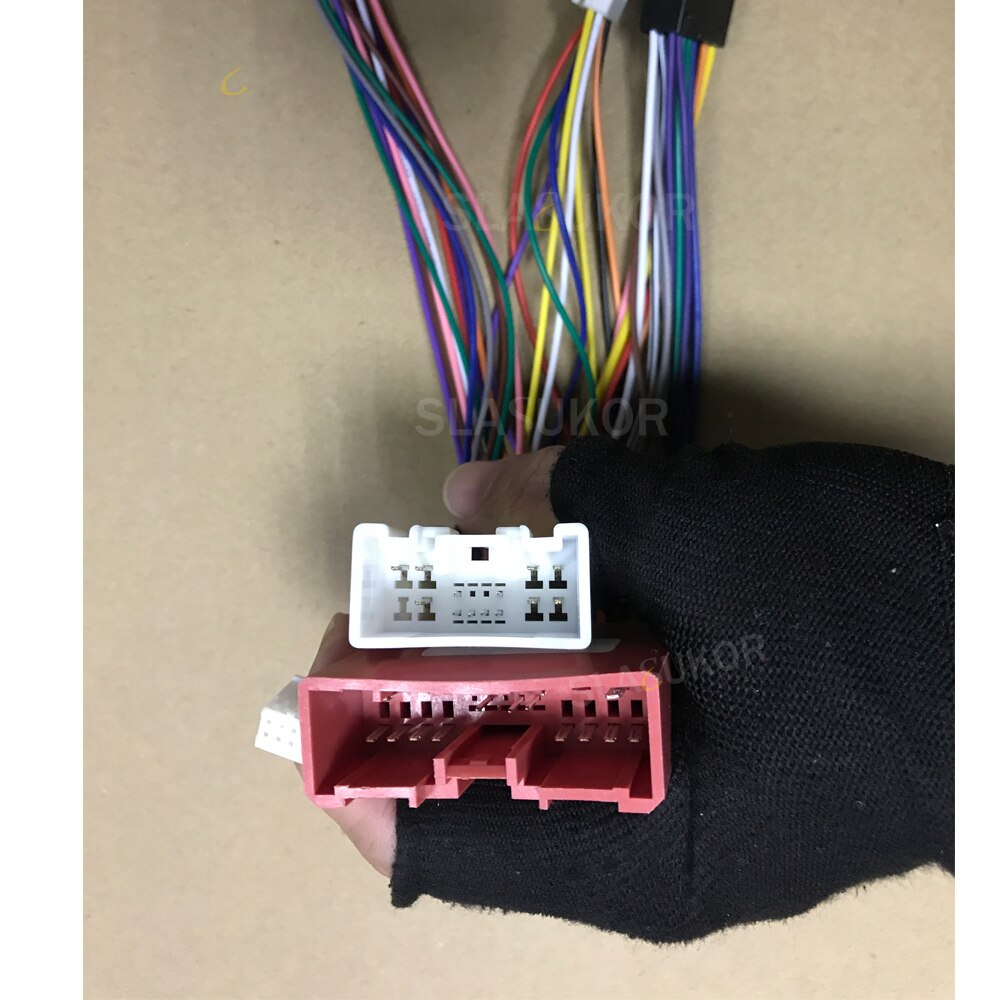 Panel de salpicadero estéreo para coche Mazda, marco doble Din, aire acondicionado, cable de alimentación Canbus incorporado, 9 &quot;, para Mazda 6 2004