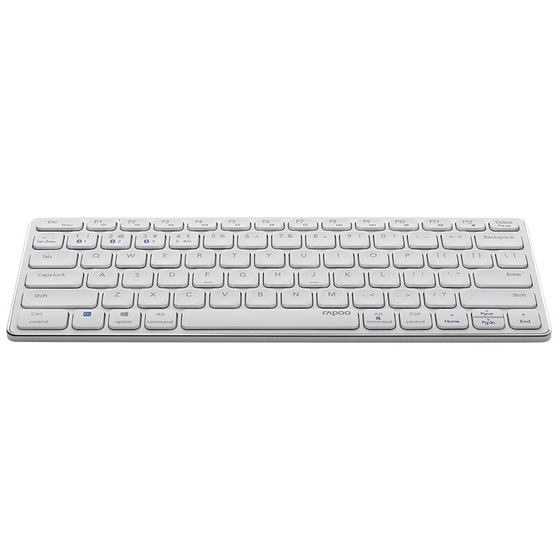 Rapoo E9050G Rechargeable Multi-Mode Wireless Keyboard 78 Keys Switch between BT5.0/BT3.0/2.4G for Mac Windows
