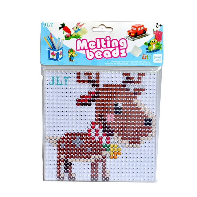 Cuentas de hama de 5mm para niños, abalorios para planchar, rompecabezas en 3d, Juguetes DIY: 03