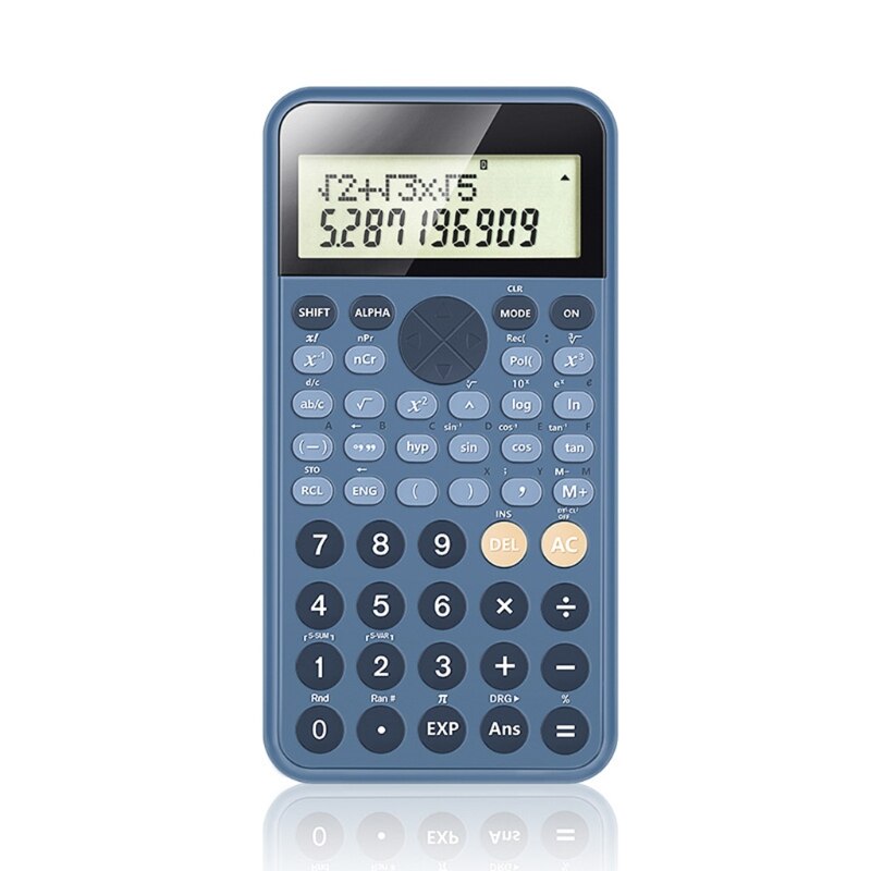 Portable Scientific Calculator Stationery School Office Engineering Multifunction School Engineering Stationery Scientific Tool
