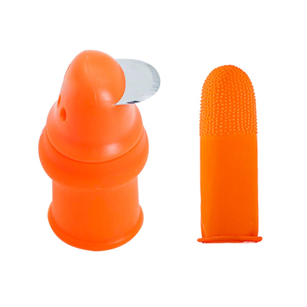 Thumb Cutter Separator Finger Tools Picking Device for Garden Harvesting Plant Gardening Garden Tools @LS: L Right angle
