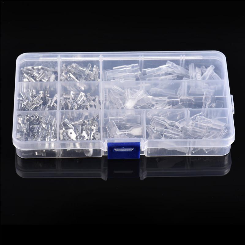 Cable Lugs 270pcs/ Set Plug Socket Set Car Electrical Connector Radio Terminal Spade Set Car Accessories