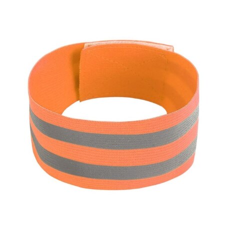 Faixas reflexivas elástico braçadeira pulseira tornozelo tiras perna refletor de segurança fita cintas para noite jogging andando biking: B