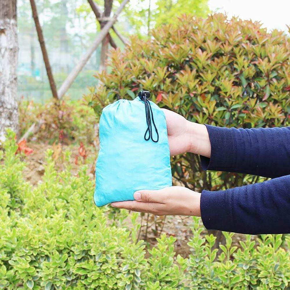 Hiking Camping 240cm Hammock Portable Nylon Safety Parachute Hamac Hanging Chair Swing Outdoor Double Person Leisure Hamak