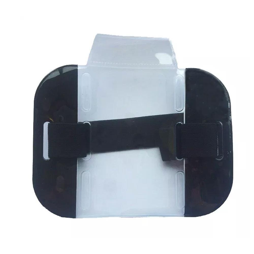 CKB LTD ID-kaarthouders eenzijdig hard plastic ID-kaarthouder stijf, om in te schuiven, voor identiteitskaarten in liggend formaat, kunststof, voor CR80 86 mm/54 mm creditcardformaat, helder, 10 stuks