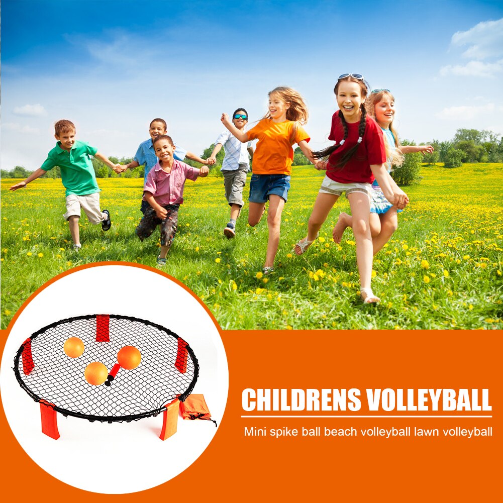 Leisure Sport Toy Spikeball Outdoor Lawn Fitness Beach Volleyball Mini Equipment for Easy Safety Exercise Accessories