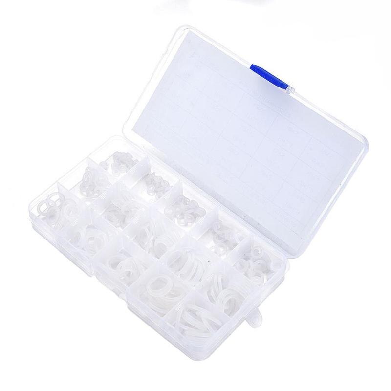 Pakker Ringen 250 Stks/set Zachte Nylon Ringen Isolatie Ringen W... – Vicedeal