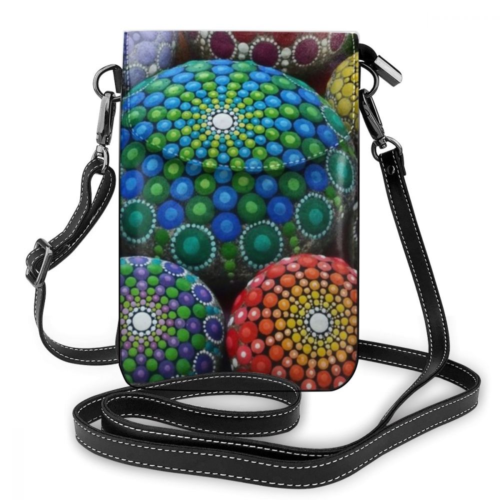 Mandala bolsa de ombro mandala bolsa de couro shopper crossbody sacos femininos multi purpose tendência mulher: Jewel Drop Man