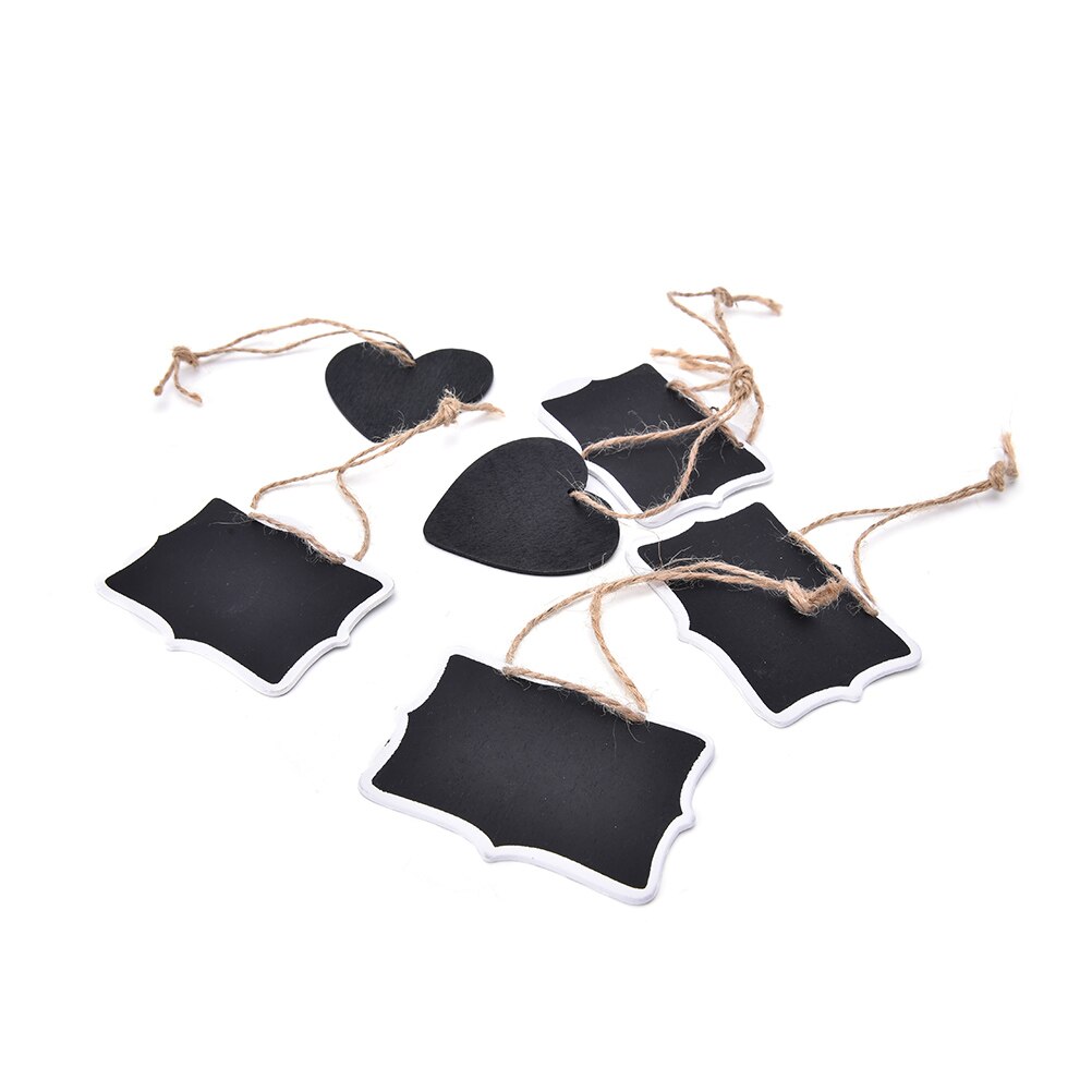 1 płyta główna PC prostokąt w kształcie serca wisząca drewniana tablica kredowa Wordpad tablica