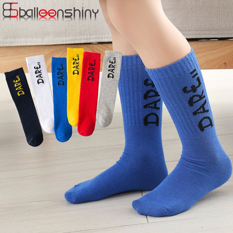 Balleenshiny Harajuku Street Wear Ankle Baby Socks Unisex Hip-hop Breathable Sport Socks Autumn Winter Kids Socks