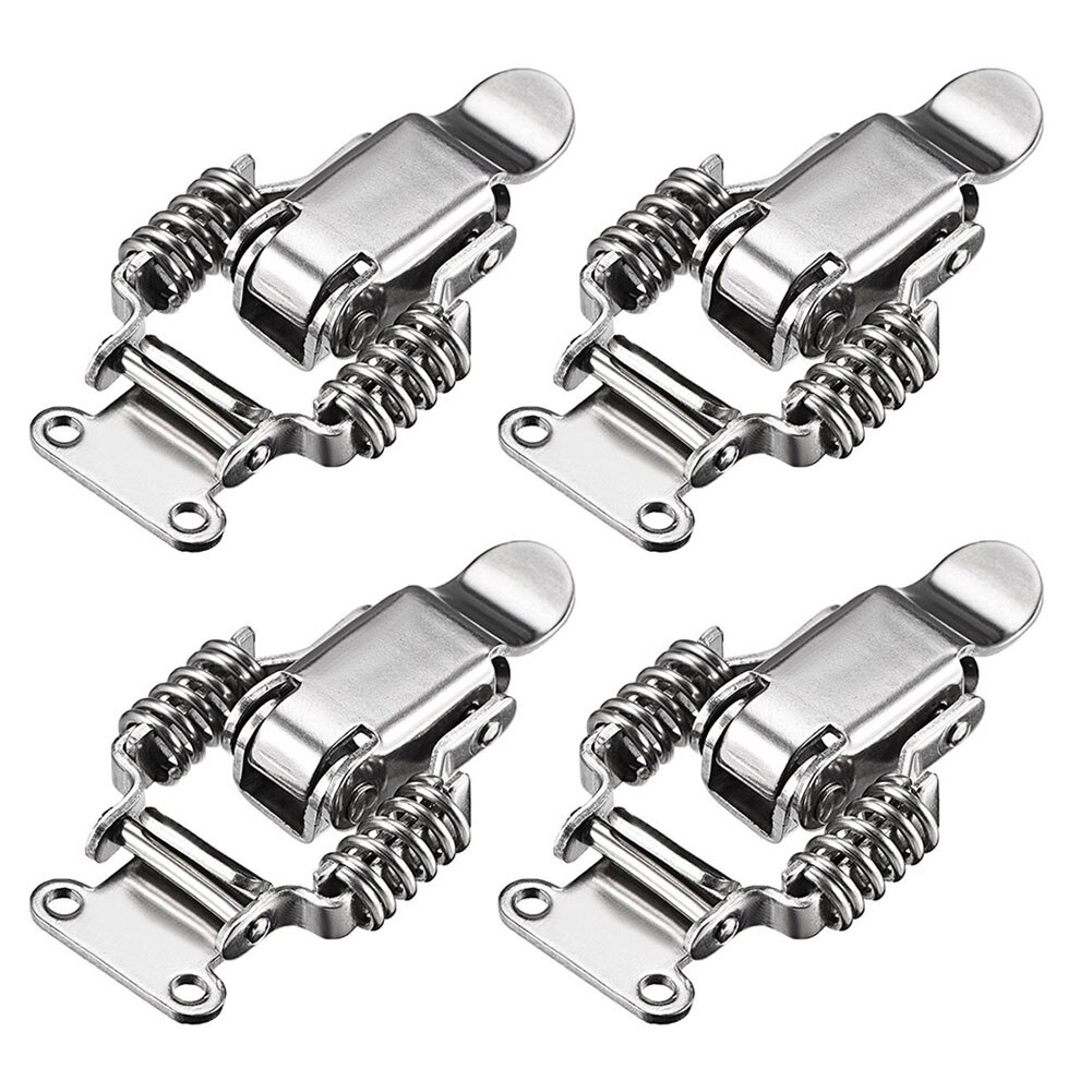 2/4/8Pcs Draw Latch Clamp Double Compression Spring for Cabinet Drawer GHS99: 4pcs