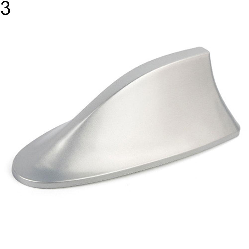 Car Radio Shark Fin Car Shark Antenna Radio FM Signal For All Cars Aerials Antenna Car Styling in: Silver