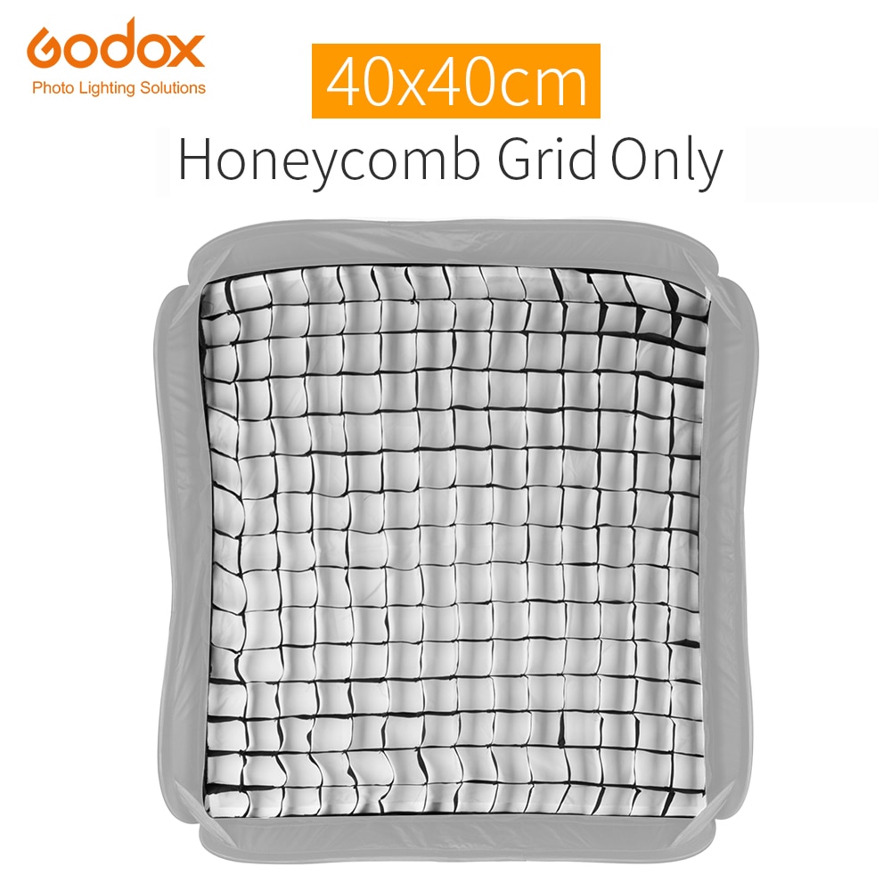 Godox 40x40 cm 15 "x 15" Honingraat voor Godox s-type Studio Speedlite Flash softbox (40*40 cm Grid Alleen)