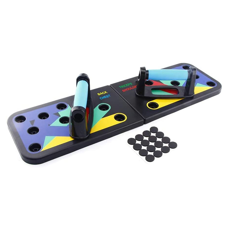 9 En 1 Push Up Board ajustable plegable músculo ejercicio Push-up Stands Body Building gimnasio hogar completo equipo de Fitness