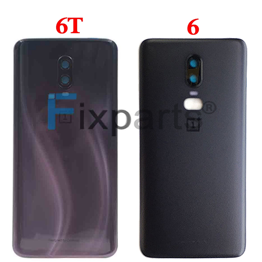 Originale A6000 di Vetro Per OnePlus 6 7 Pro Della Copertura Posteriore Della Batteria del Portello Posteriore di Vetro Per Oneplus 6T Coperchio Della Batteria 1 + 6 + Custodia + Colla