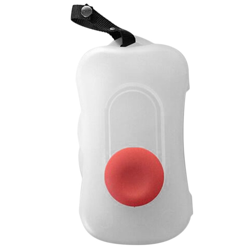 Baby Items Portable Wet Wipes Boxes White For Outside Traveling Snap-Strap Wipes Container Baby Care Strollers Accessories: Default Title