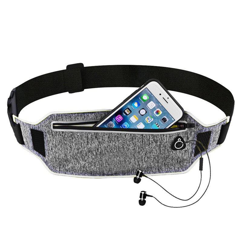 Running Waist Pouch Belt Sport Belt Mobile Phone Men Women With Hidden Pouch Gym Bags Running Belt Waist Pack
