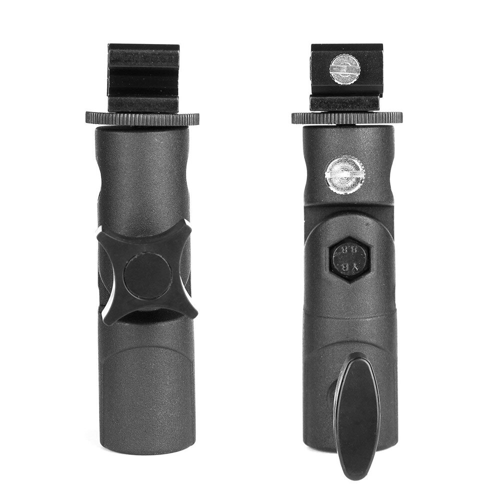 Speedlite-Soporte Universal de Flash de Metal, accesorio para paraguas con tornillo de montaje de luz de adaptador giratorio de 1/4 "a 3/8"
