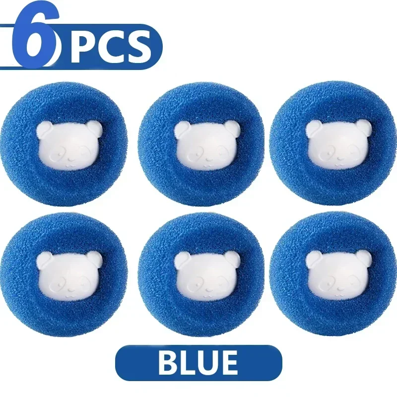 Bolas de lavandería, recolector de pelo de mascotas para lavadora, recogedor de pelusas de lavandería reutilizable, elimina pelusa de ropa, accesorios para Gato: Negro