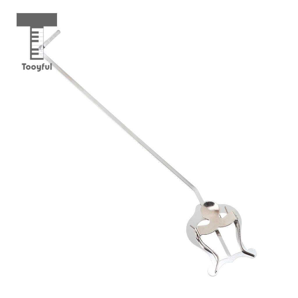 Tooyful duable marschbaryton lyra trombon euphonium lyra notklämma flip folder silver 29cm/11.41 tum
