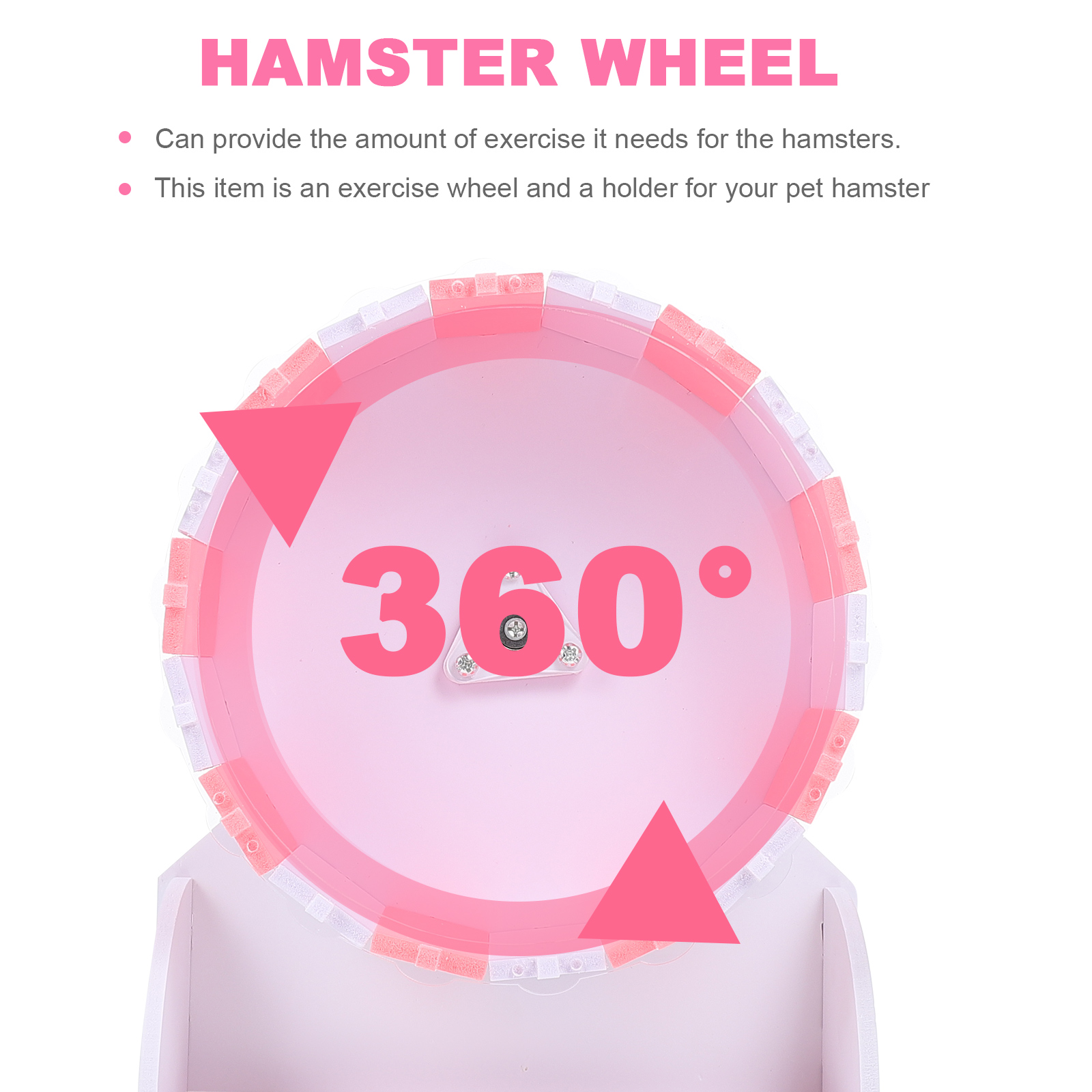 1 Set Hamster Wheel Funny Small Pet Rat Hamster Chinchilla Exercise Wheel