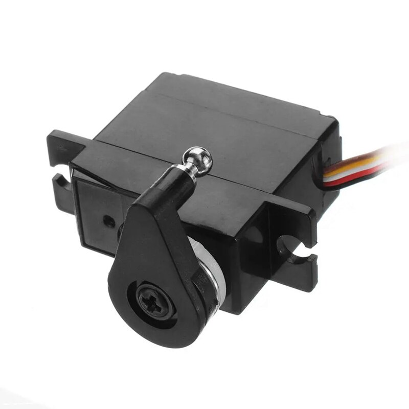 Servo de dirección para coche teledirigido, engranaje de plástico de 5 cables para HS 18301 1,5 18301 18302 18311 18312G 4WD, 1/18-34 2,4 KG