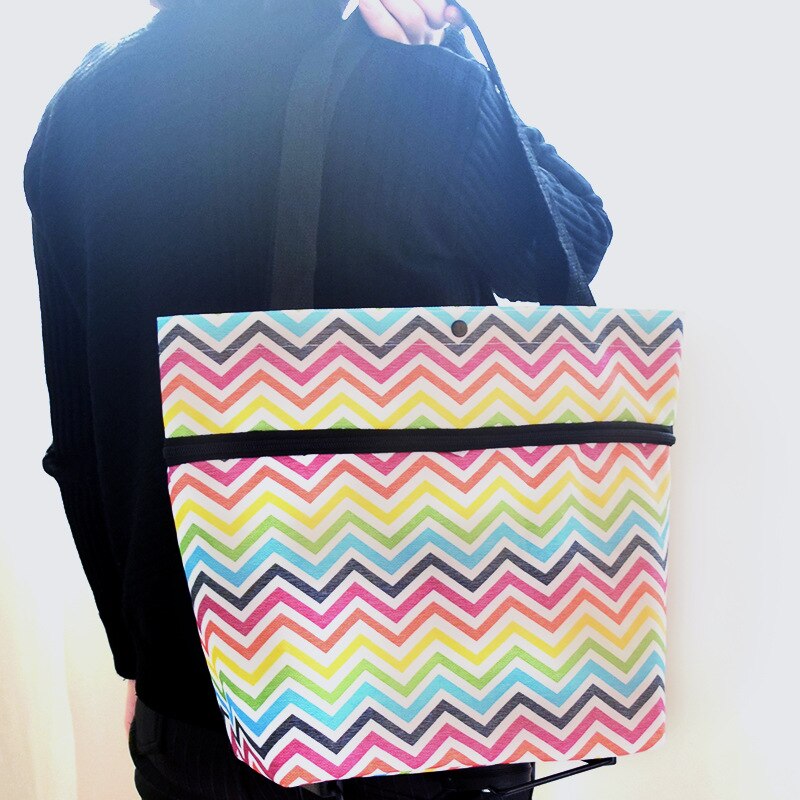 RUPUTIN Opvouwbare Boodschappentas Trolley Tassen Op Wielen Zakken Op Wielen Groenten Winkelen Organisatoren Draagbare Tassen