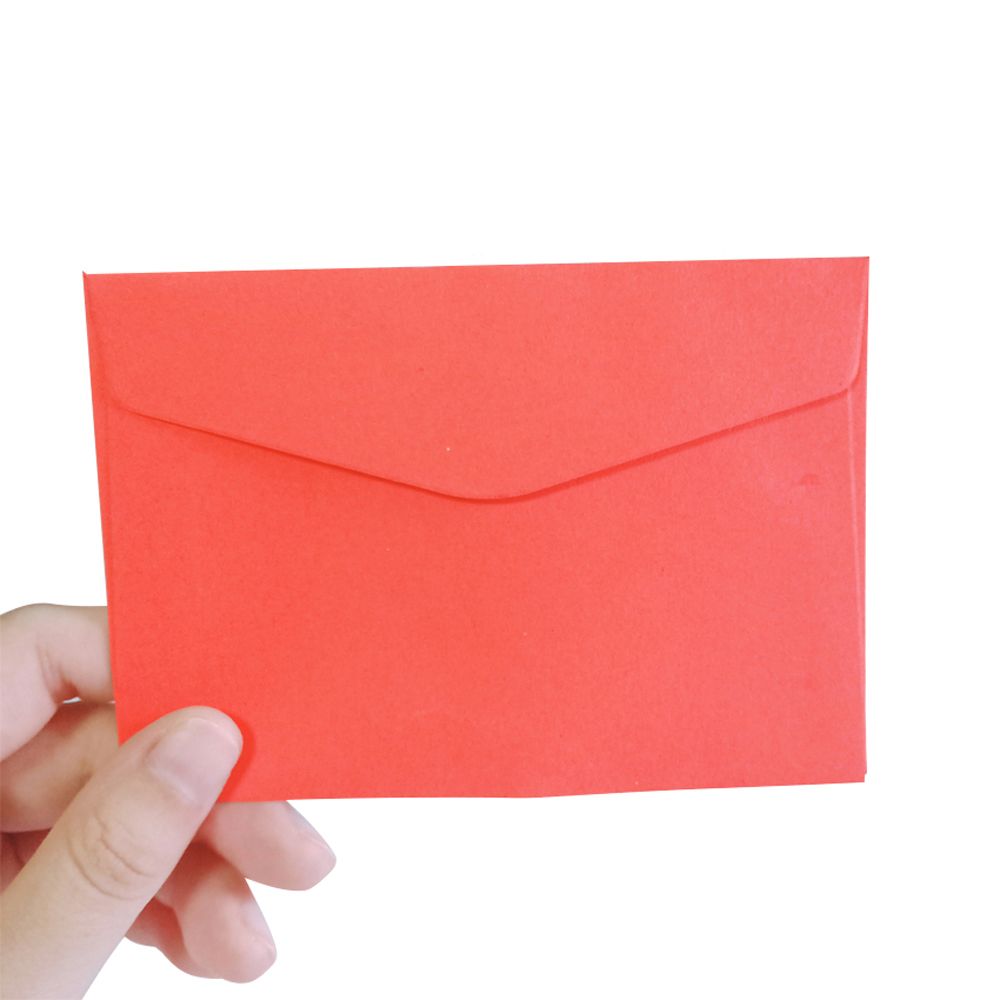10PCS Color Mini Envelope Membership Card Paper Storage Blank Envelopes ID Card Packing Letter Envelope