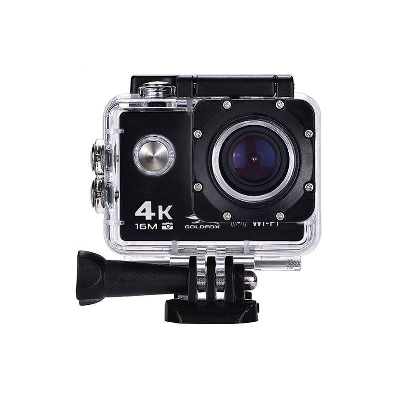 Ultra Hd 4K Wifi Actie Camera Met 2.4G Afstandsbediening Gaan Waterdicht Pro Dv Dvr Video Recorder Sport camera Voor Reizen Klimmen: no remote control