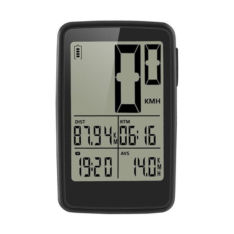 Draadloze Fietscomputer Usb Oplaadbare Draadloze Fiets Computer Fiets Snelheidsmeter Kilometerteller Fiets Accessoires: Default Title