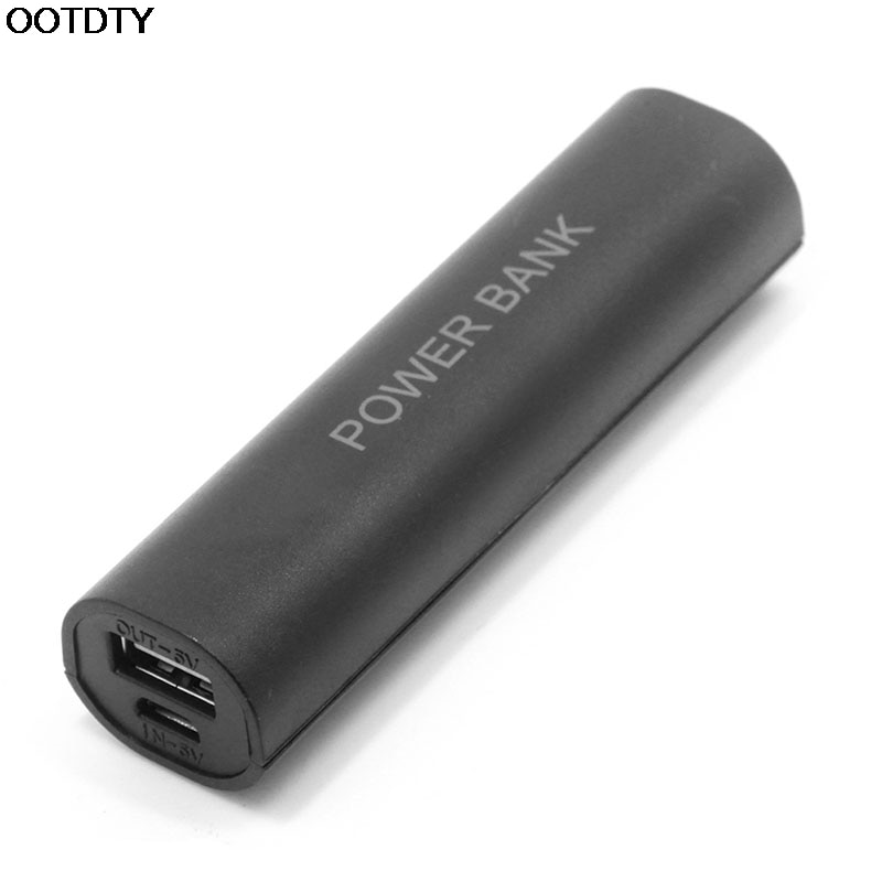 DIY USB 1x18650 Mobiele Power Bank Case Charger Pack Doos Batterij Draagbare # L060 #