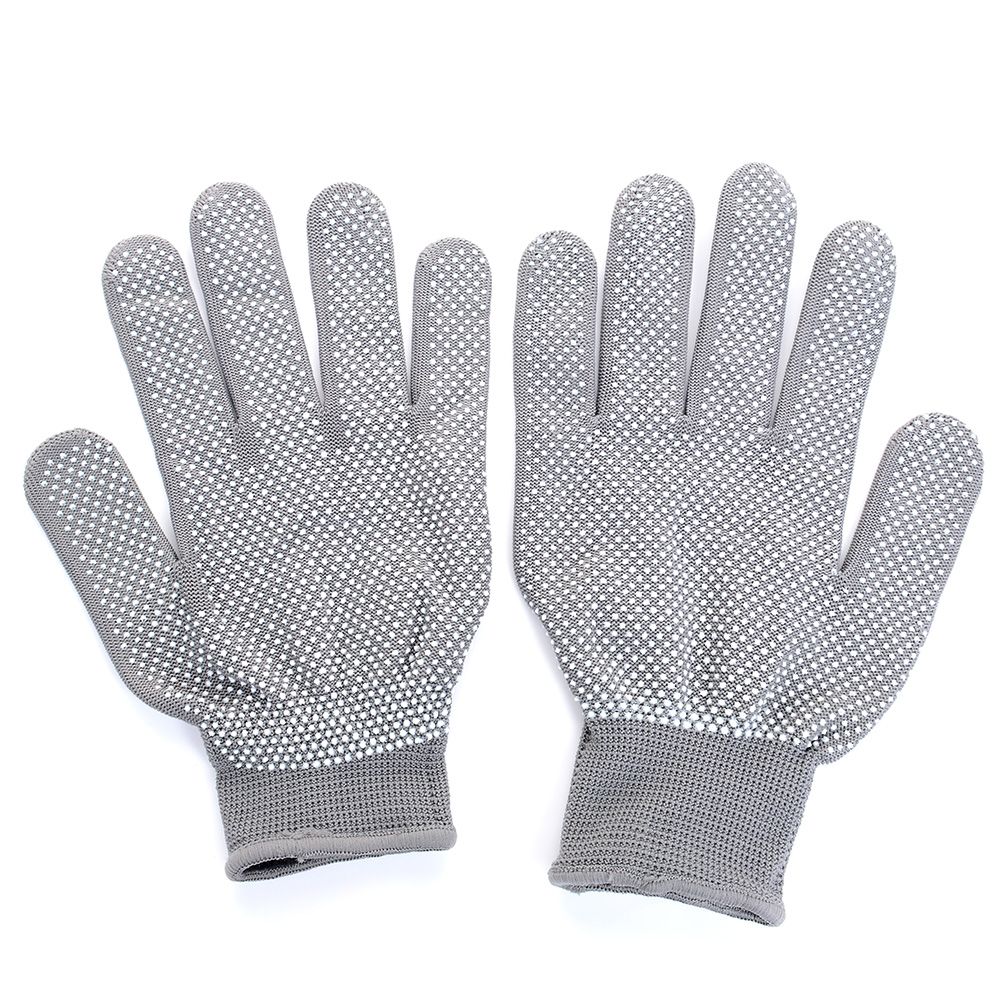 Guantes de protección resistentes al calor, 2 uds., para estilizar el cabello, para rizar el pelo, de hierro plano, guantes de trabajo, guantes de seguridad de , anticortes