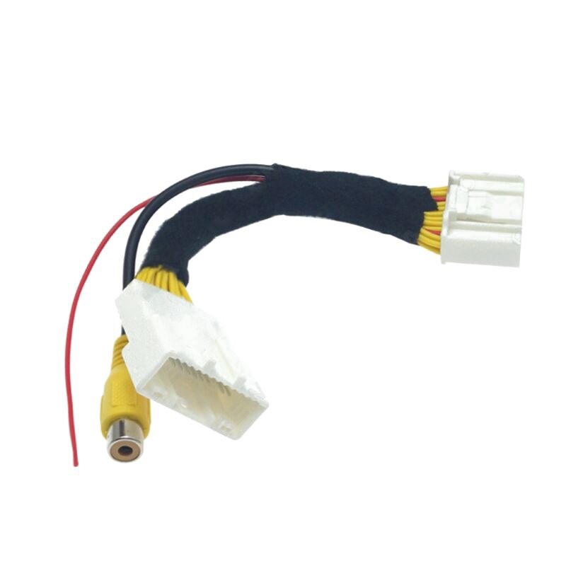 24Stift Video Eingang Schalter Umge Auto Parkplatz Kamera RCA Adapter Kabel für R-enault Stepway Vivaro Dacia Sandero Clio