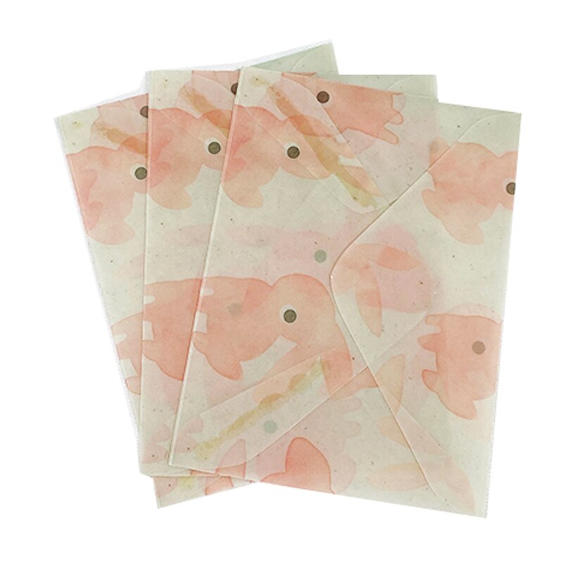3pcs/pack Letter Paper Set Love Flower Letter Paper Cute Chancery Letters Writing Paper Letter Envelope Office Supplies: Rabbit