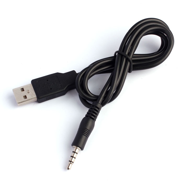 3.5Mm Aux Audio Naar Usb 2.0 Male Charge Cable Adapter Cord Voor Auto MP3