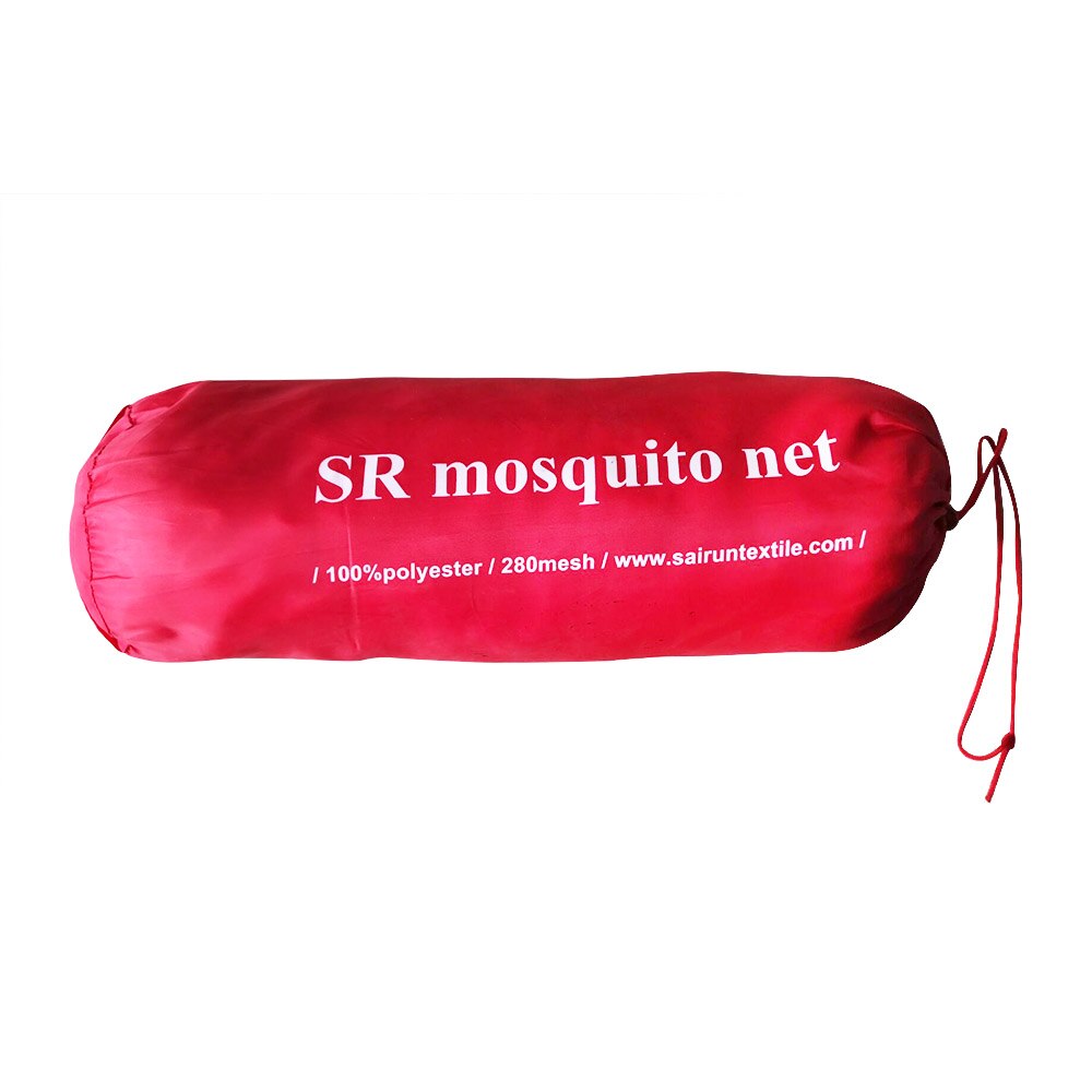 Biały kemping moskitiera z worek robić przechowywania kryty odkryty przenośny namiot owad moskitiera duża siatka zasłona baldachim robić podróży