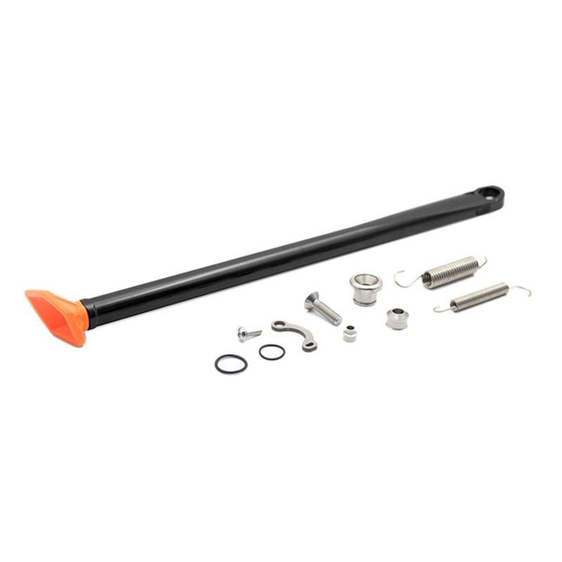 Pata de cabra para moto, soporte lateral de estacionamiento para KTM 150, 200, 250, 300, 350, 400, 450, 500, XC, XCW, XCF, XCFW, EXC, EXCF, EXC-F, para Husqvarna: Rosa